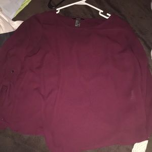 Maroon blouse